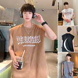 B120FP28新款坎肩背心男休闲运动篮球跑步健身训练无袖t恤潮流，男装背心/马甲，星座304A