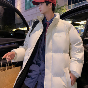 MY04D新品情侣棉服外套加厚立领纯色面包服图片