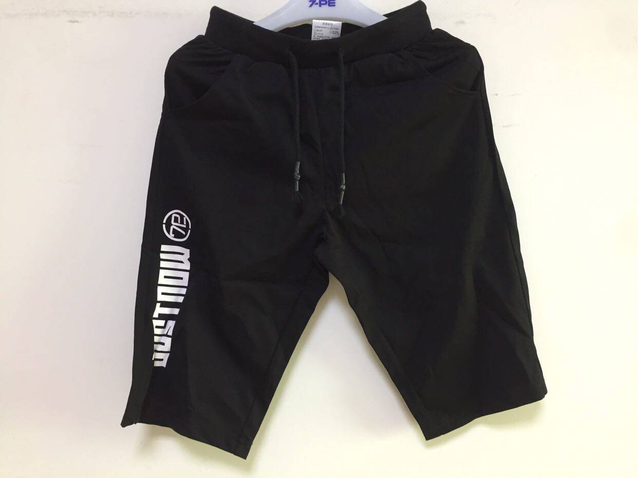 七波辉童装B39111针织六分裤正品男童短裤夏季新款锦纶休闲运动裤