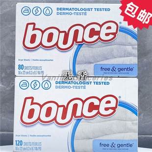 Softener Sheets邦氏清香型衣物柔顺香衣片 Fabric Bounce