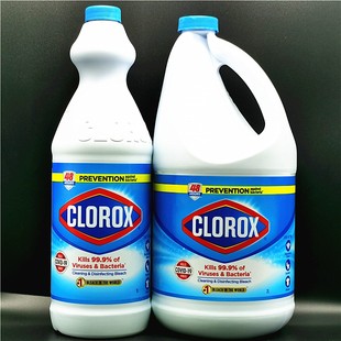 Clorox CleansDisinfects Whitens高乐氏原香柠檬香消毒漂白水