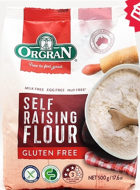 澳冠Orgran无麸质自发烘焙粉面粉Gluten Free Self Raising Flour