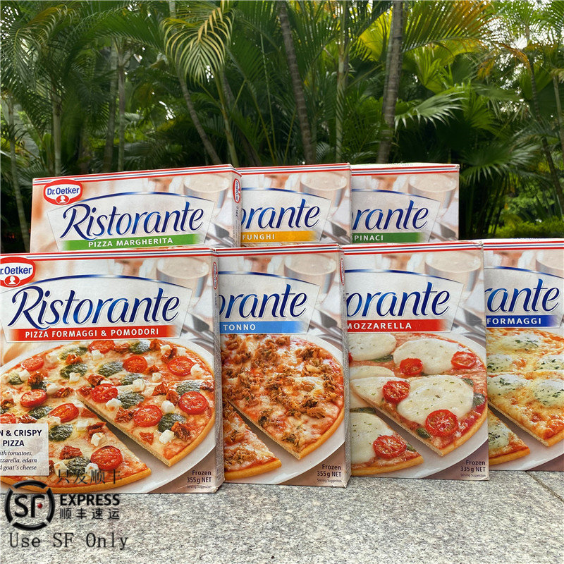 歐特家博士融情意館冷凍薄脆比薩披薩Dr.Oetker Ristorants Pizza在類目 糧油米麪/南北乾貨/調味品, 方便速食, 麪食中 - 來自Buy2taobao.com提供專業的淘寶代購服務