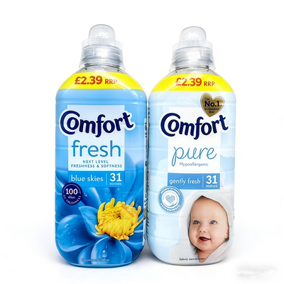 Comfort Pure Fabric Conditioner英国英可适金纺温和浓缩柔顺剂