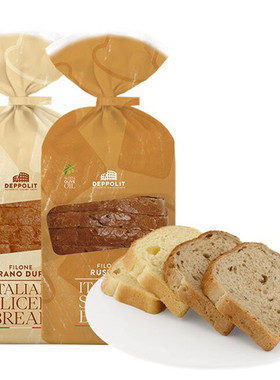 Deppolit Filone Sliced Bread意帕斯塔意式乡村意式杜兰切片面包