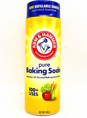 340g美国艾禾美小苏打粉果蔬清洗摇摇瓶Arm Hammer Baking Soda