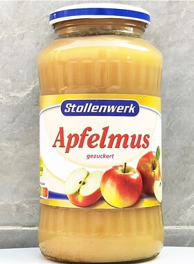 710g Stollenwerk Apfelmus Gezuckert Apple Sauce德国苹果酱泥