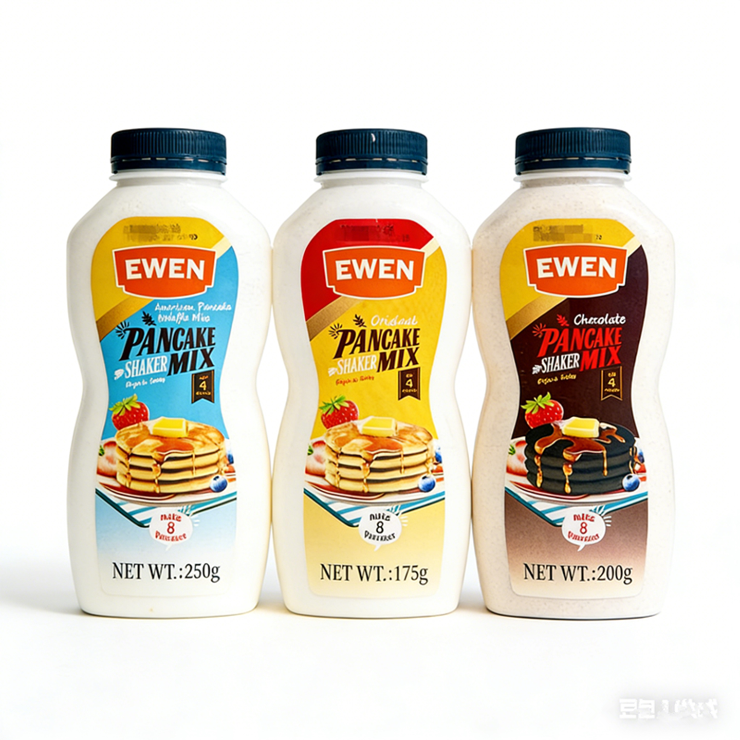 意文原味 巧克力 美式饼松饼薄煎班戟粉EWEN Shake Pancake Mix