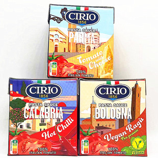 茄意欧优选干酪 博洛尼亚风味意大利面素肉酱Cirio Pasta Sauce