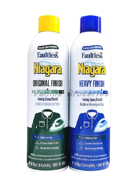 美国尼亚加拉瀑布衣物上浆剂烫衣浆Niagara Lroning Spray Strach