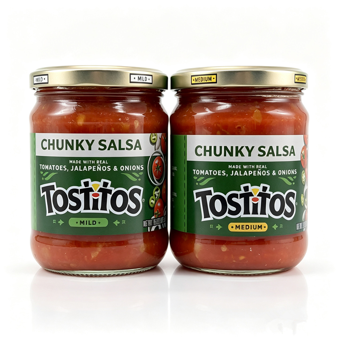 Tostitos Chunky Salsa美国多氏调味莎莎酱微辣0脂中辣玉米片蘸酱