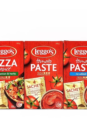 Leggo's Tomato Paste澳大利亚立格仕浓缩番茄酱番茄沙司披萨酱