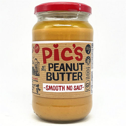 380g皮卡思无盐幼滑花生酱Pic's Smooth No Salt Peanut Butter