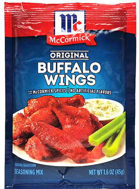 McCormick Buffalo Wings Seasoning美国味好美水牛城鸡翅调味粉
