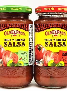 欧帕 佰一得墨西哥卷饼莎莎酱沙拉酱玉米片蘸酱Old El Paso Salsa