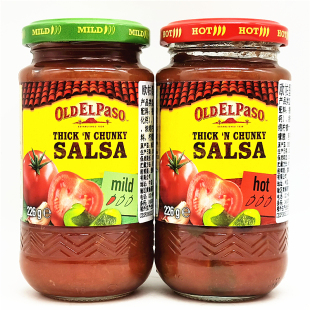 Salsa Paso 欧帕墨西哥卷饼莎莎酱沙拉玉米片番茄辣椒蘸酱Old