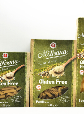 Molisana Gluten Free Pasta茉莉莎娜无麸质直身两头尖形意大利面