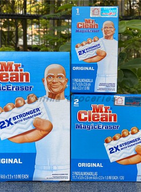 Mr Clean Magic Eraser美国进口清洁先生牌清洁海绵洗碗魔术抹布