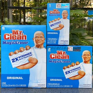Mr Clean Magic Eraser美国进口清洁先生牌清洁海绵洗碗魔术抹布