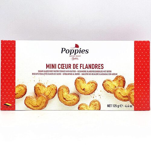 卜布思迷你黄油蝴蝶酥饼干Poppies Butterfly Crispy Biscuits