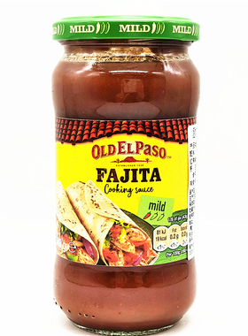 340g Old El Paso Mild Fajita Sauce欧帕微辣法吉塔墨西哥卷饼酱