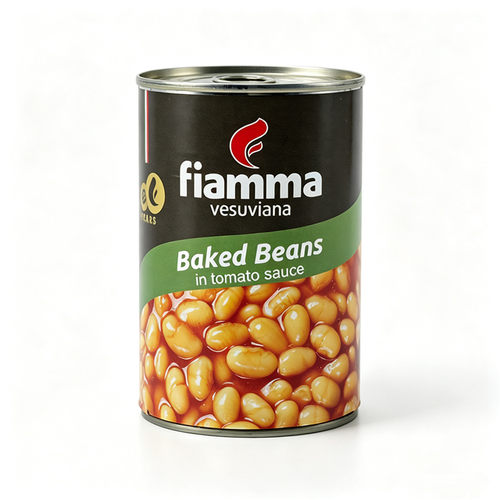 400gFiamma Baked Beans In Tomato Sauce火山牌茄汁焗豆罐头已熟