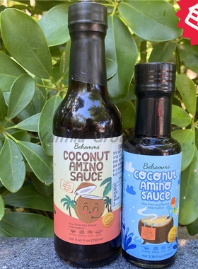 Bekomms Coconut Amino Sauce贝科姆无麸质椰子酱油味花汁调味汁