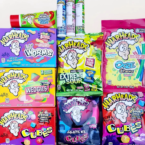 超酸特别酸美国子弹头糖Warheads