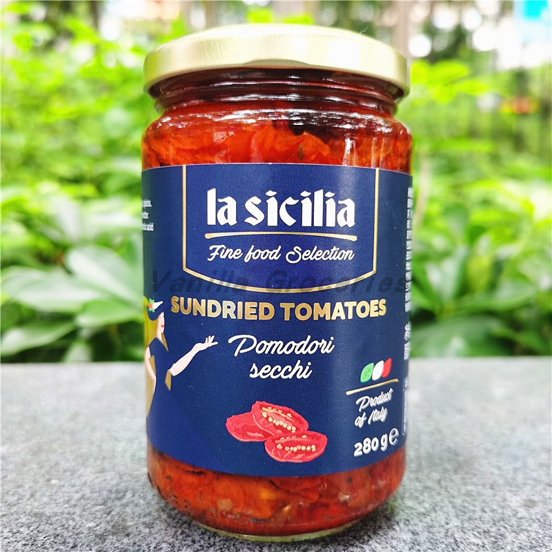 280g La Sicilia Sundried Tomatoes意大利辣西西即食油浸干番茄
