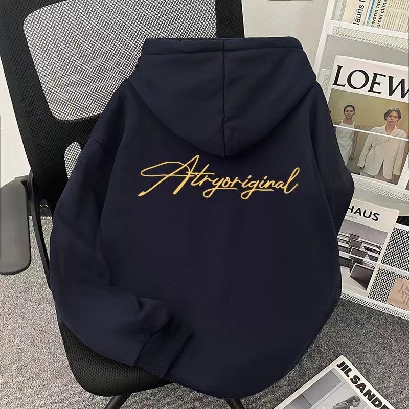 美式潮牌vintage卫衣男女复古