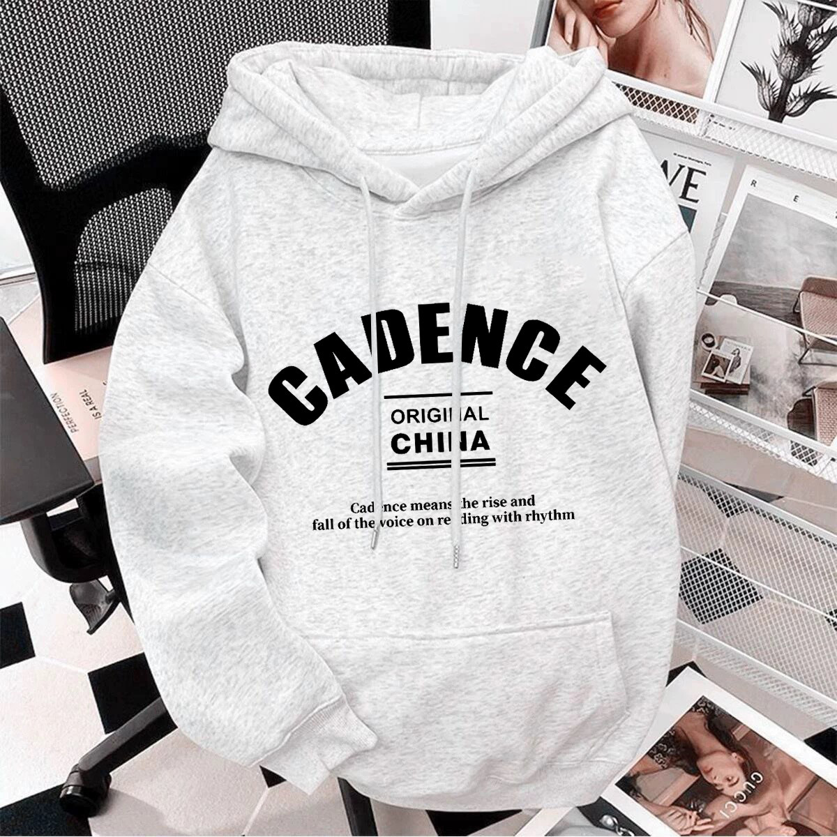 青少年长袖套头上衣外套情侣