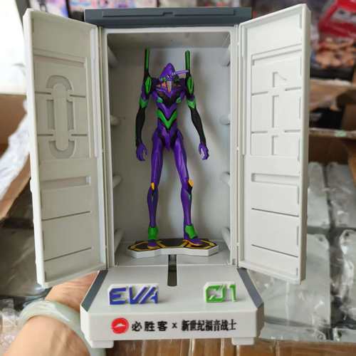 必胜客联名新世纪福音战士eva联名周边初号机手机支架手办散货