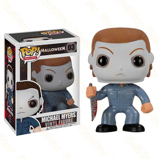 猛鬼街 德州电锯杀人狂 月光光心慌慌 十三号星期五手办