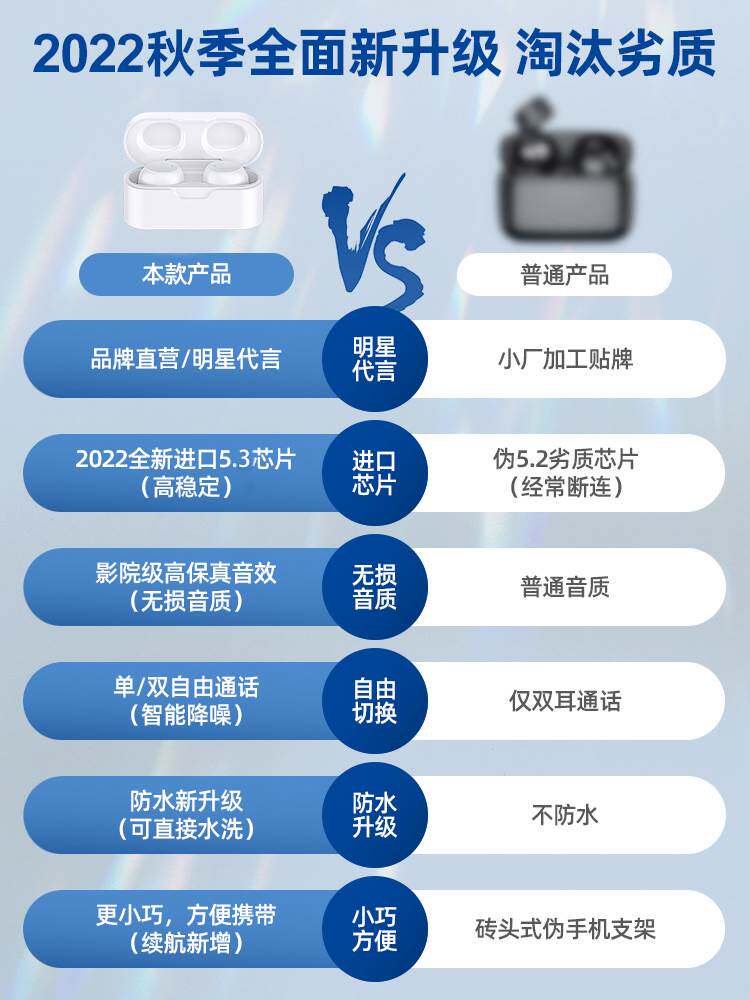 征骑兵 p11-s2022年新款真无线蓝牙耳机高端半入耳式运动降噪超长