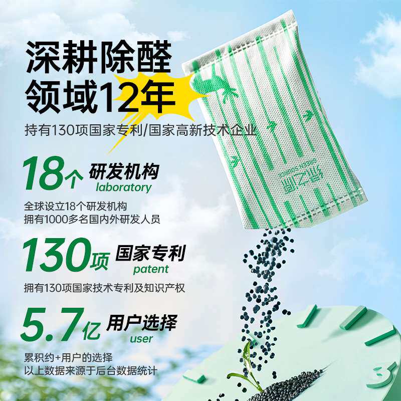 绿之源活性炭8KG竹炭包去除甲醛净化空气搭配4盒装自测盒卧室家用使用感如何?