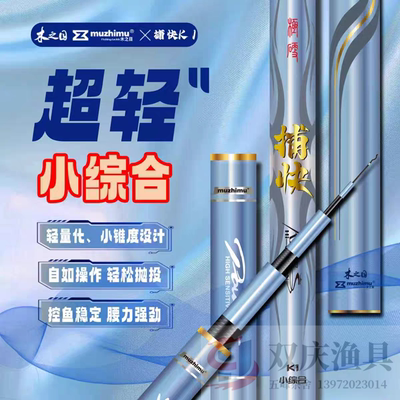 木之目超轻小锥度台钓竿K1