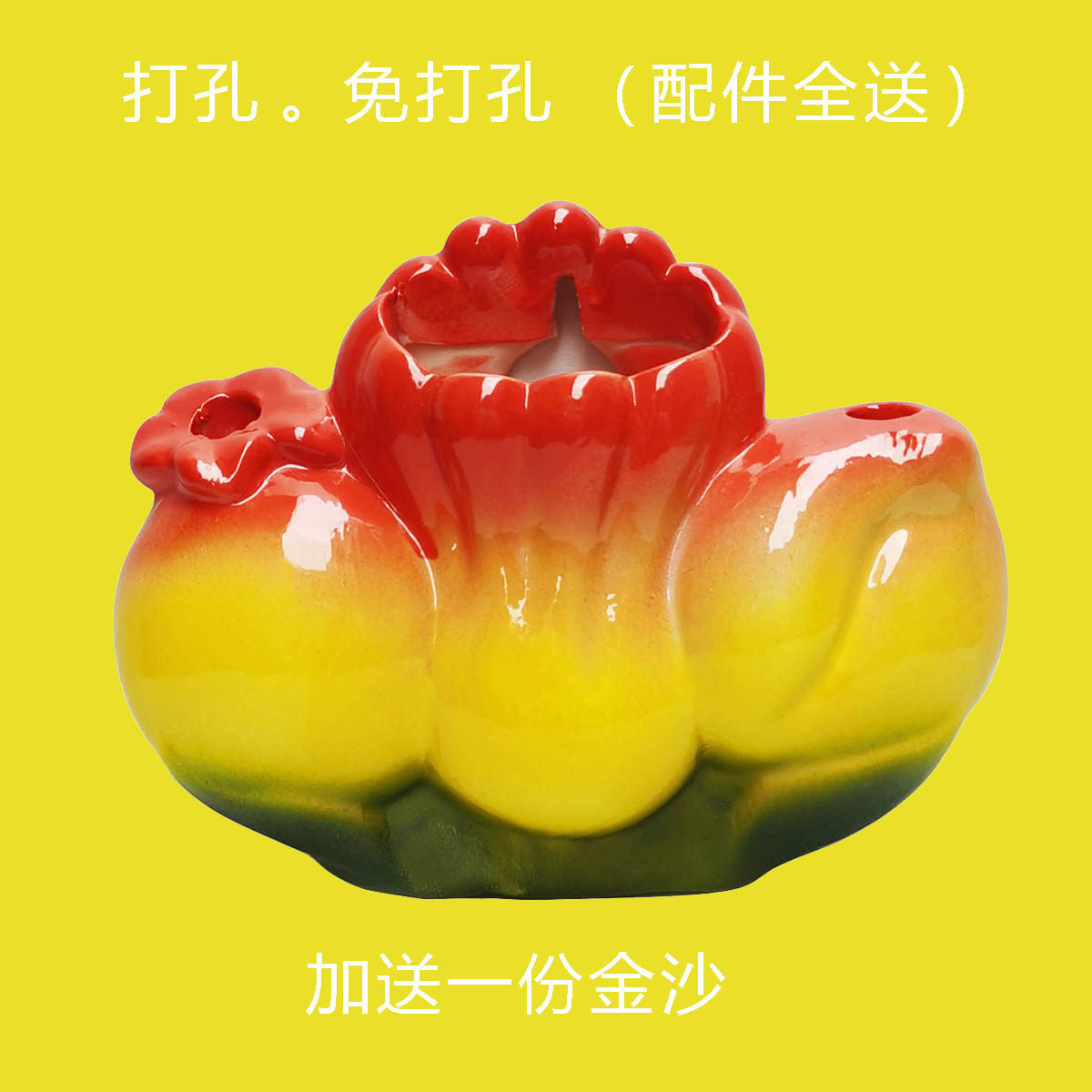 陶瓷香炉入门口门神免打孔小香炉图片