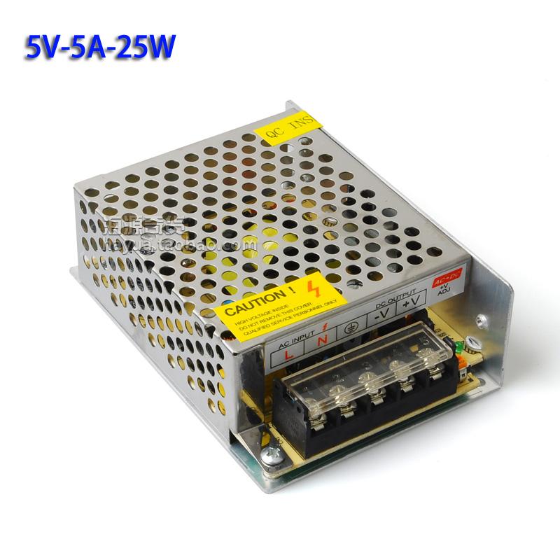 LED灯带电源 灯条驱动变压器适配器 220V转5V AC转DC开关电源