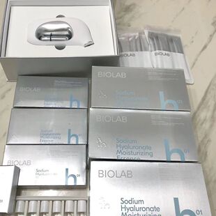 Biolab听研无水光感透明质酸钠沁润保湿精华液焕亮修护抗老官方正