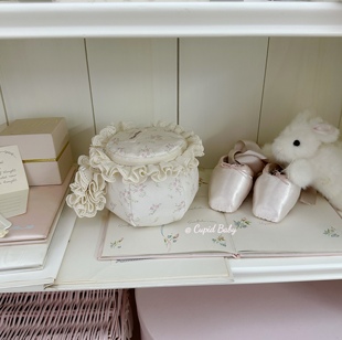 Cupid Baby 请一直温柔下去!2.0版 原创手作 碎花花边收纳化妆包