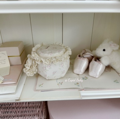 Cupid Baby 请一直温柔下去！2.0版 原创手作 碎花花边收纳化妆包