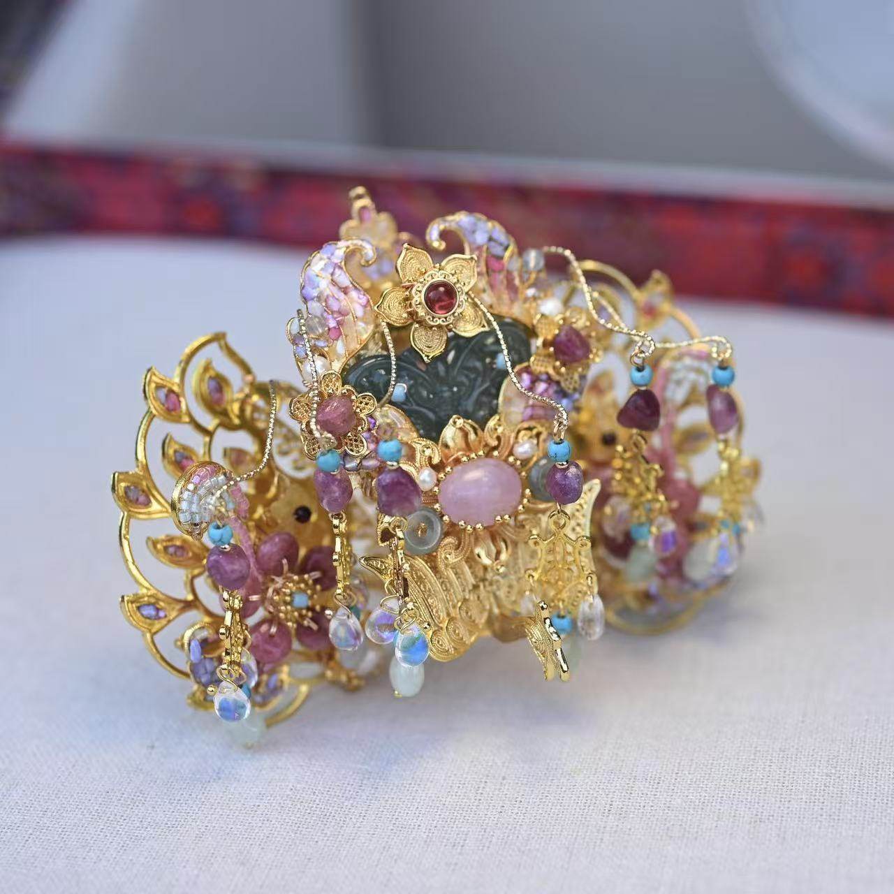 稷氏小筑 芊盈  古风发饰汉服古装配饰头饰,模玩/动漫/周边/娃圈三坑/桌游,古风/国风配饰,淘宝优惠券,粉丝福利购,淘宝优惠卷