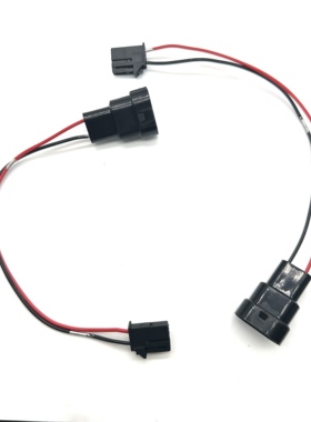 适用于欧司朗D1S D3S华科安定器电源线 D5S氙气灯高压线电源线束