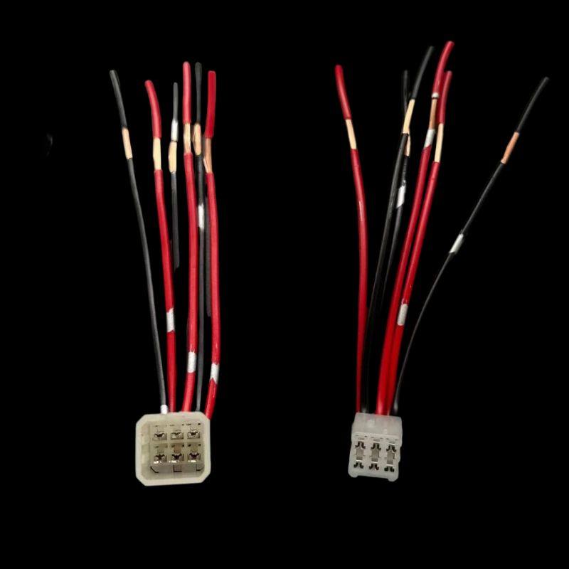 适配东风小康V27V29C32C36C37玻璃升降器插头门窗开关线束6孔插头