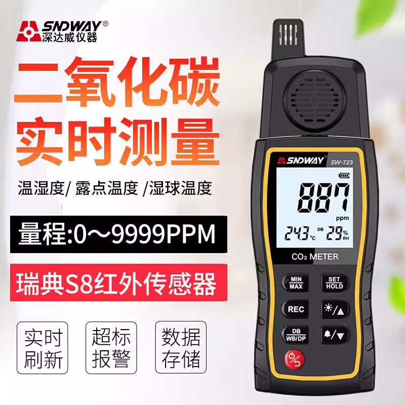 二氧化碳浓度检测仪瑞典传感器