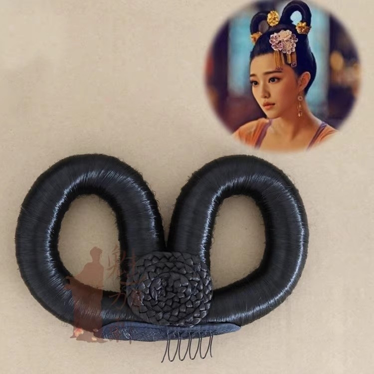 古装假发唐装汉服发髻发环发包