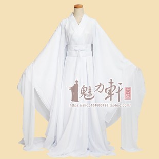 三生三世十里桃花素素白浅同款服装白色仙女古装实物精美汉服飘逸