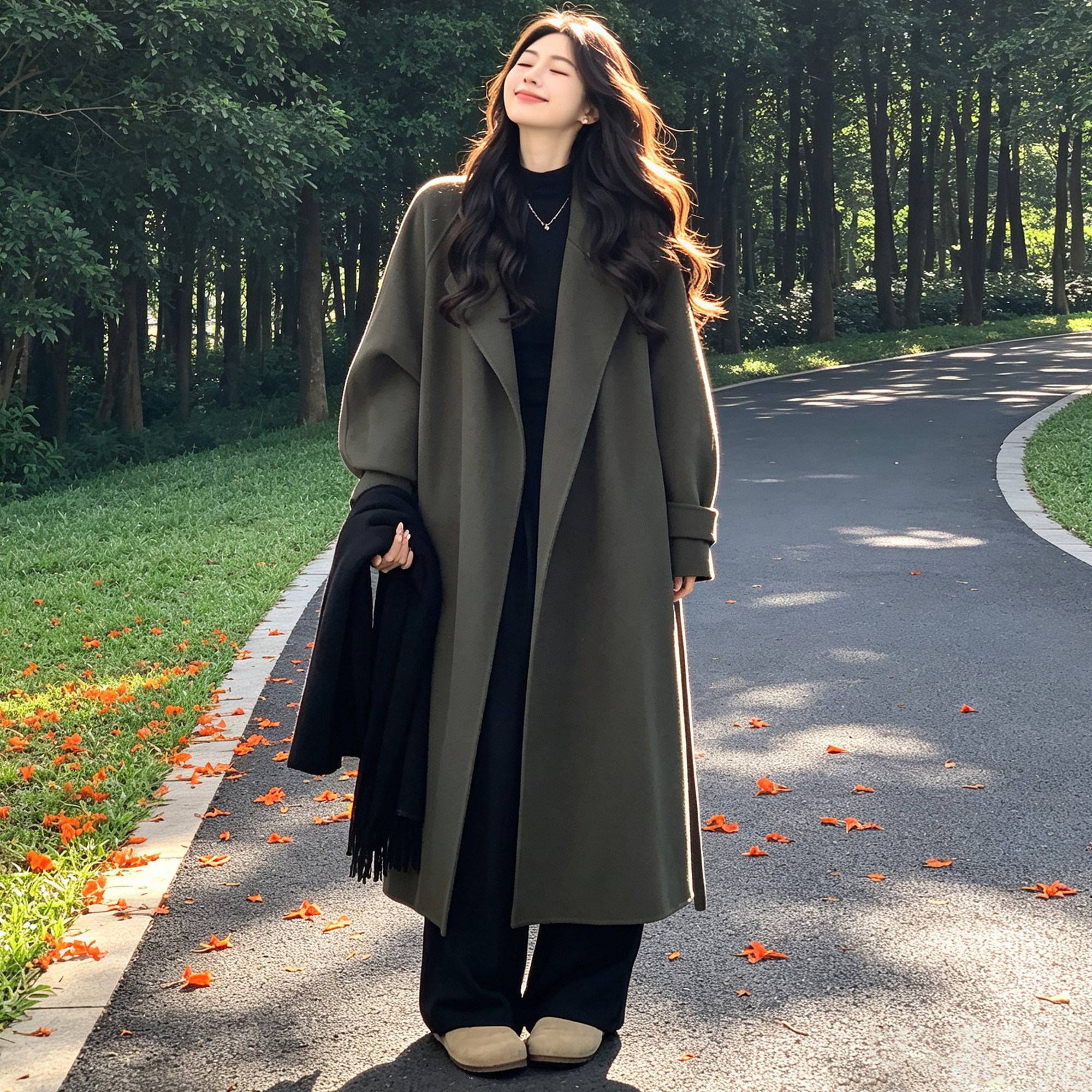 【送运费险】版型巨好看大衣女
