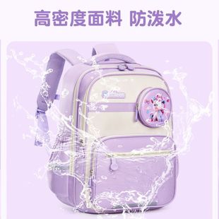 中小学生书包减负超轻护脊学院风男女款 新款 宝莉太空人儿童双肩包