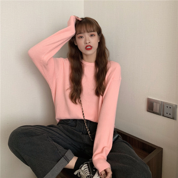 Women's loose, thin and lazy top